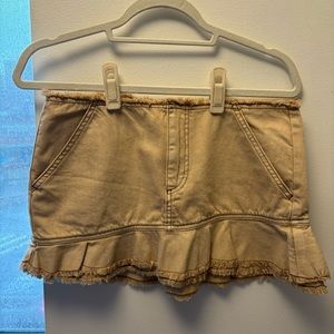 Micro jean skirt by Urban (BDG)